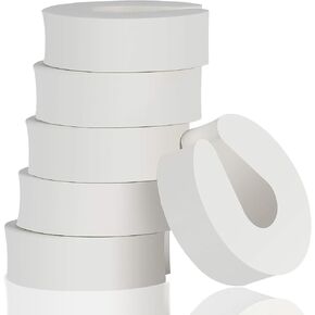 Door Pinch Guards, 6 Packs White Foam Baby Proof Door Stopper- Prevents Finger Pinch Injuries, Slamming Doors & Locked Rooms in Saudi Arabia