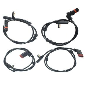 Silscvtt 4 قطعة ABS عجلة السرعة قطعة بديلة لمستشعر مرسيدس C Class 2007-2014 استبدال لمرسيدس E Class 2045400117 2045400317 in Kuwait