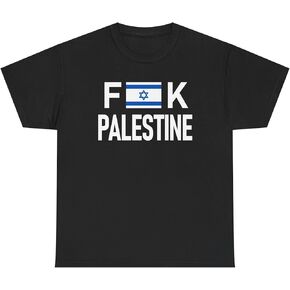 براين بولا تي شيرت مناهض لفلسطين يدعم الديمقراطيات ملابس in Kuwait