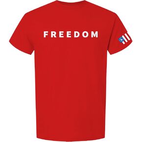 Freedom T-Shirt Shirt - Red in Saudi Arabia