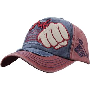 قبعة بيسبول رجالي من القطن المغسول بحافة منحنية لسائقي الشاحنات للجولف in Kuwait