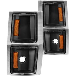 ANZO-أضواء إشارة الانعطاف/الزوايا الكريستالية السوداء in Kuwait