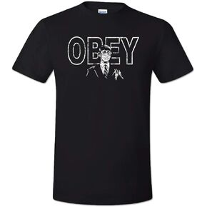 Obey Anti Mask T-Shirt They Live in Saudi Arabia