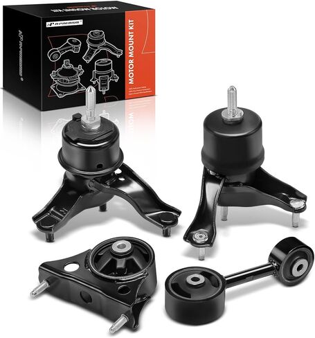 A-Premium 4PCS Engine Motor Mount Transmission Mount Torque Strut Mount Kit Compatible with Toyota Highlander 2004 2005 2006 2007 2.4L, FWD, Automatic Transmission in Saudi Arabia