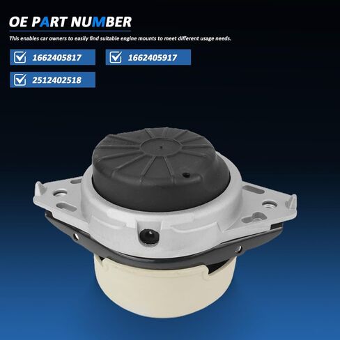 1662405817 Engine Mounts for Mercedes-Benz 2010-2020 GLE GLS GL M-Class C292 W166 X166 GLE320 GLE400 GLS320 GLS400 GL400 GL450 GLS450 ML300 ML350 ML400 Replat # 1662405817 1662405917 1662400518 in Saudi Arabia
