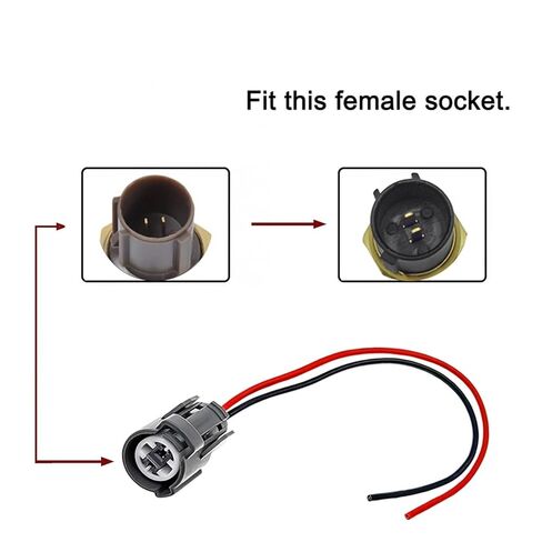 Coolant Temperature Fan Switch Sensor Plug Connector(1 pcs) in Saudi Arabia