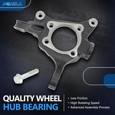 2 x Front Left and Right Steering Knuckle for Subaru Outback 2005-2014, Forester 2009-2014, Impreza 2008-2014, Legacy 2005-2014, XV Crosstrek, 698-221 698-220,Front Driver and Passenger Side in Saudi Arabia