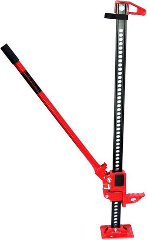 SALMAN Farm Jack 48" Off-Road Jack 3Ton/6600lbs Capacity Steel and Powder-Coated Red in Kuwait