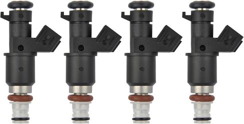 4pcs FJ488 Fuel Injectors for Honda CR-V CRV 2002-2004 2.4L L4, Civic 2002-2005 2.0L, Replace# 16450PPAA01 in Saudi Arabia