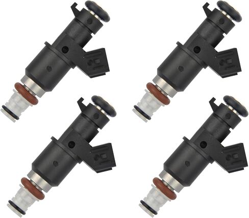 4pcs FJ488 Fuel Injectors for Honda CR-V CRV 2002-2004 2.4L L4, Civic 2002-2005 2.0L, Replace# 16450PPAA01 in Saudi Arabia