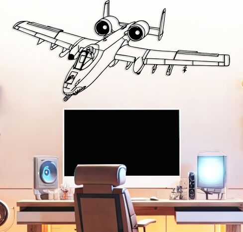 DecoSoul Custom BOEING Metal Wall Art, Airplane Metal Wall Decor for Indoor Outdoor, Aircraft Gift for Aviation Lovers, Unique Passanger Plane Designs for Home & Office Decorations in Kuwait