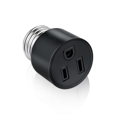 3 Prong Outlet Light Socket Adapter,Screw in Outlet Socket,E26 Light Bulb to Outlet Socket Converter,Light Bulb Plug Adapter for Porch Light Socket,Camera,Garage Light and Light Strings in Kuwait