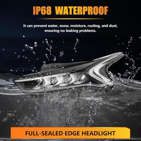 مجموعة مصابيح LED كاملة متوافقة مع 2021-2023 Ki-a K5 LX/LXS/EX (ليس لـ GT/GT-line)، مصباح أمامي للجانب الأيسر للسائق، 92101L3000 92102L3000، قطعة واحدة in Kuwait