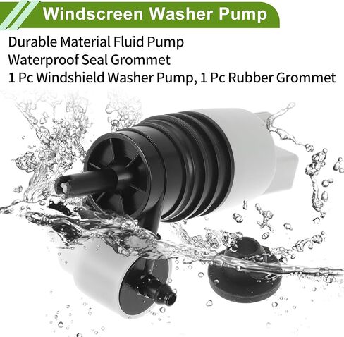 ACROPIX Windshield Washer Pump W/Grommet for Mercedes Benz G63 for AMG 2019-2021 Front Washer Fluid Pump Windshield Wiper Pump No.A0998660021 1 Set in Saudi Arabia