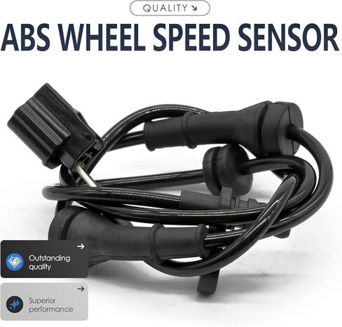 2PCS Rear Left and Right Abs Wheel Speed Sensor Compatible with Nissan Juke 479001KA0A 479011KA0A ALS2077 ALS2076 FWD 11 12 13 14 15 16 17 2011 2012 2013 2014 2015 2016 2017 in Saudi Arabia