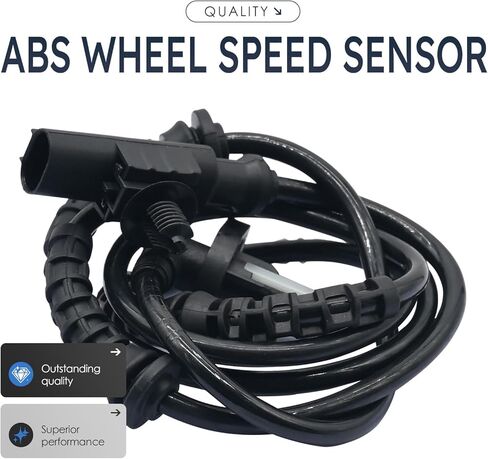 2Pcs Front Left and Right Abs Wheel Speed Sensor Compatible with Land Rover Lr4 Lr013783 Als1992 10 11 12 13 14 15 16 2010 2011 2012 2013 2014 2015 2016 in Saudi Arabia