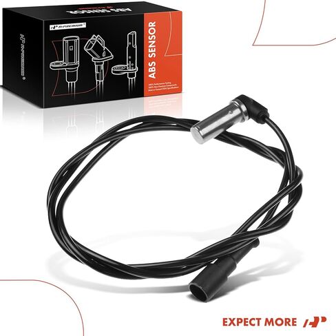A-Premium Rear Left/Right ABS Wheel Speed Sensor Compatible with Ford - F650 2004 2005 2006 2007, L6 5.9L/7.2L/V8 6.0L - Rear Driver or Passenger Side, Replace# 4C4Z2C190BA in Saudi Arabia