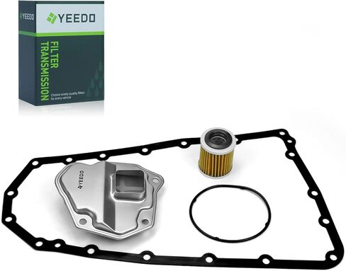 مجموعة حشية وعاء الزيت لمرشح ناقل الحركة من YEEDO مناسبة لـ Altima Juke NV200 Rogue Compass Patriot Caliber Lancer Outlander Sport يستبدل 31728-1XF02 5191890AA in Kuwait