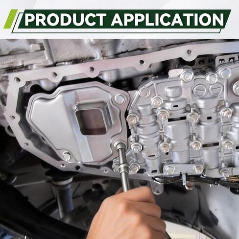مجموعة حشية وعاء الزيت لمرشح ناقل الحركة من YEEDO مناسبة لـ Altima Juke NV200 Rogue Compass Patriot Caliber Lancer Outlander Sport يستبدل 31728-1XF02 5191890AA in Kuwait
