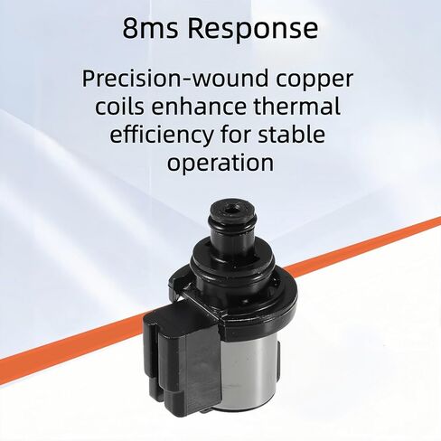 Transmission Solenoid for Subaru Outback Legacy 2010-2017, No. 31706AA030, Fit for CVT TR580 TR690 Torque Converter Lock-Up Solenoid (3.4-4.5 Ohm) (Note: Black Lock-Up Solenoids) (1PCS) in Kuwait