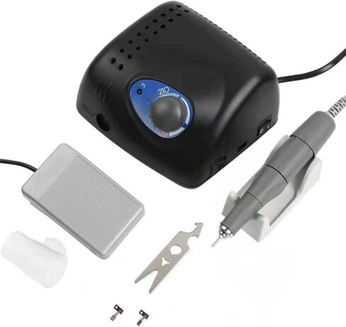 Nail Drill-210 Polishing Machines- Horse Power - High Torque Of 40000 rpm - For Laboratory, Finger And Toenail Care in Kuwait