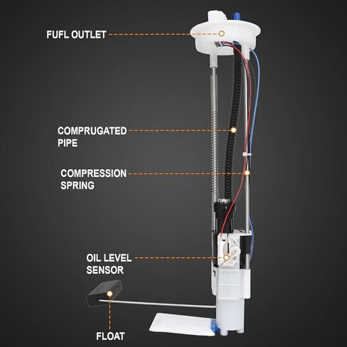 2011-2012 Fuel Pump Assembly Compatible for Polaris Ranger 800 EFI 4X4/6X6/Crew/XP 2011 2012, Replaces 2204402,47-1012 in Saudi Arabia