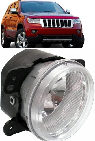 ضوء الضباب متوافق مع 2011-2013 جيب جراند شيروكي، 2011-2014 دودج تشارجر، 2010-2018 دودج جورني، 2010-2018 جيب رانجلر، 2014-2016 جيب شيروكي in Kuwait