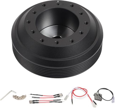 Steering Wheel Hub Adapter Compatible with 2003-2007 for INFINITI G35 2008-2013 for INFINITI G37 2003-2009 for Nissan 350Z 2009-2010 for Nissan 370Z 2006-2012 for Nissan Sentra in Kuwait