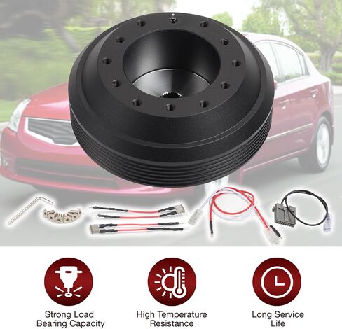Steering Wheel Hub Adapter Compatible with 2003-2007 for INFINITI G35 2008-2013 for INFINITI G37 2003-2009 for Nissan 350Z 2009-2010 for Nissan 370Z 2006-2012 for Nissan Sentra in Kuwait