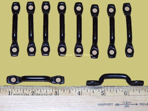 10 Pack Footman Loop 1 Inch Strap Throat Black Steel Cargo with P38 , 1 inch throat in Saudi Arabia