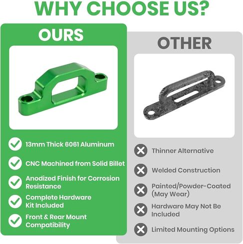 ترقية خطاف السحب لـ Kawasaki Teryx KRX 1000 2020-2025، استبدال #99994-1315 in Kuwait