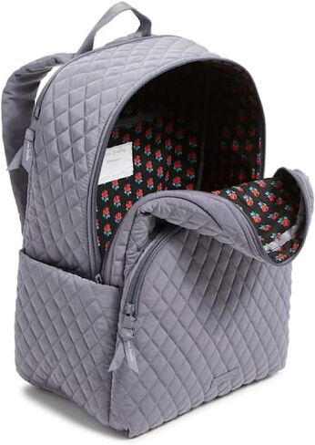 Vera Bradley Essensial Large Backpack Carbon Grey in Saudi Arabia