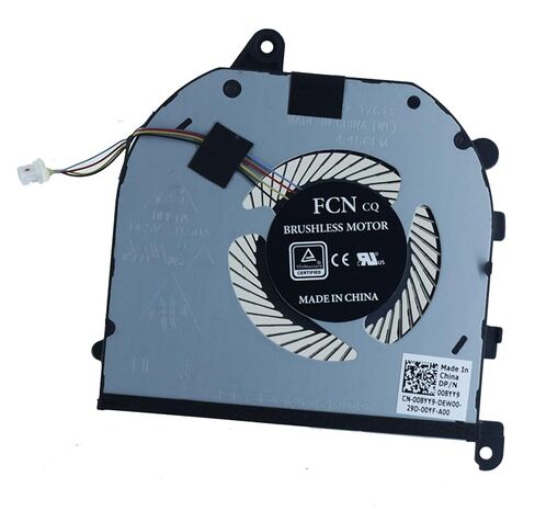 Sicastar Left Side CPU Cooling Fan for Dell XPS 15 9570 XPS 15 7590 Precision 5530 5540 Series Laptop 08YY9 008YY9 (Left Side CPU Fan) in Kuwait