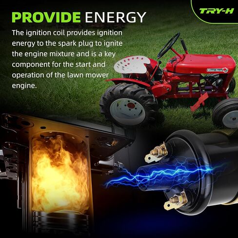 4151921S Ignition Coil Compatible with Kohler K91 K141 K161 K181 K241 K301 K321 K341 K361 Engine Replace for Kohler 231281S, 231281, 4151921A; Ariens 20355500; Gravely 022152; John Deere AM38411 in Kuwait