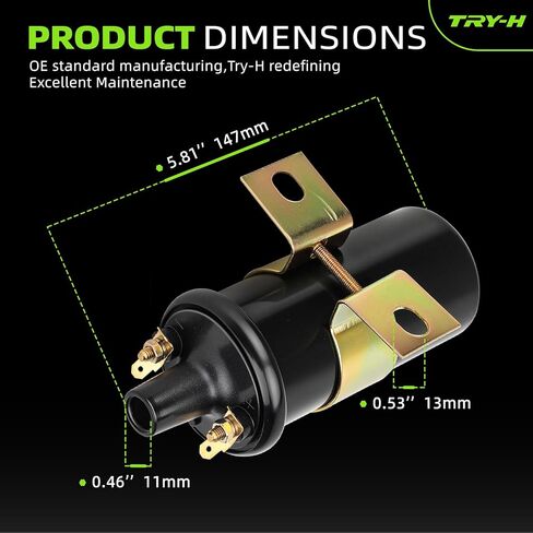 4151921S Ignition Coil Compatible with Kohler K91 K141 K161 K181 K241 K301 K321 K341 K361 Engine Replace for Kohler 231281S, 231281, 4151921A; Ariens 20355500; Gravely 022152; John Deere AM38411 in Kuwait