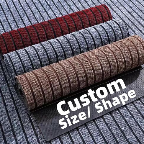 SINCERA Custom Size Rug, Cut to Shape Bath Mat, Tailor-Made Stair Carpet Shag Rug for Bathroom Floor, Tub and Shower, Bespoke Non-Slip Hallway Runner Indoor Entrance Doormat, Extra Soft & Comfortable in Saudi Arabia
