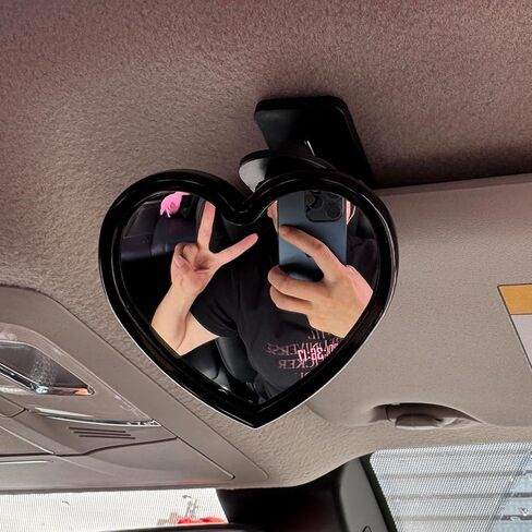 Forward Facing Baby Car Mirror, Sun Visor Clip-On Only, 360° Adjustable Wide View Kids Safety Mirror, Shatterproof & Shakeproof, Easy Tool-Free Installation in Saudi Arabia