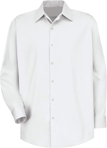 Red Kap Men's Specialized Cotton Work Shirt, White, 2X-Large in Saudi Arabia