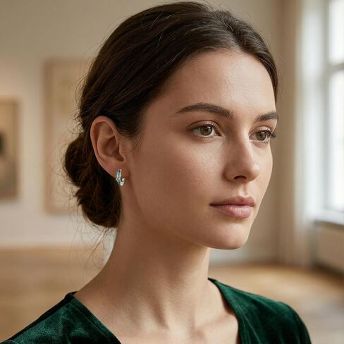Parrot Earrings Bird Huggie Hoop Earrings Bird Parrot Jewelry Gifts for Women in Saudi Arabia