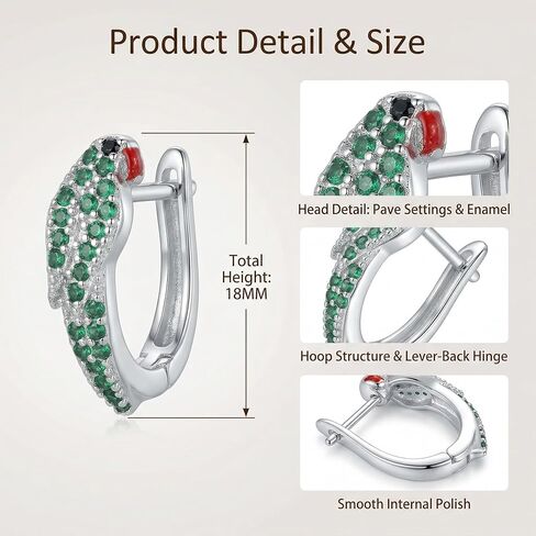 Parrot Earrings Bird Huggie Hoop Earrings Bird Parrot Jewelry Gifts for Women in Saudi Arabia
