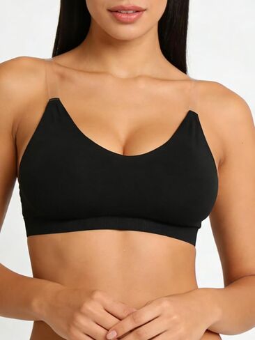 Women's Wire-Free Push-Up Bra – Comfort & Lift Bralettes Soft Comfort Everyday Tshirt ﻿ in Saudi Arabia