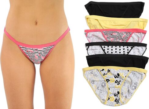 Just Intimates Cotton Panties Underwear (Pack of 6) in Saudi Arabia
