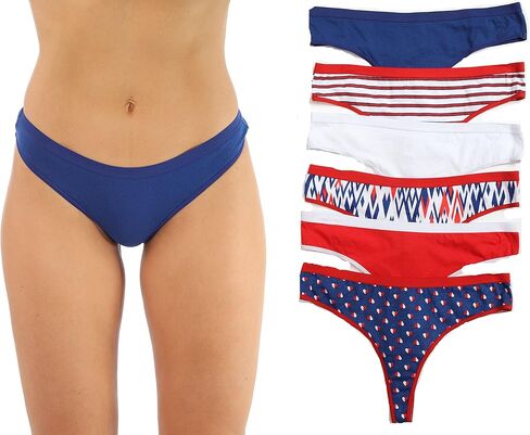 Just Intimates Cotton Panties Underwear (Pack of 6) in Saudi Arabia