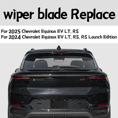 ذراع شفرة الممسحة الخلفية لسيارة شيفروليه إكوينوكس EV 2024 2025 LT RS RS إطلاق الطبعة الخلفية ممسحة زجاج أمامي شفرة الذراع in Kuwait