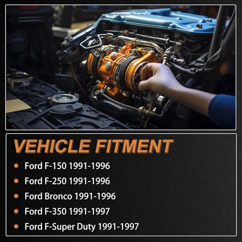 Pair 42631 Front Windshield Wiper Arm F1TZ-17526-AA Replacement Kit fit for Ford F-150 1991-1996 F-250 1991-1996 Bronco 1991-1996 F-350 1991-1997 F-Super Duty 1991-1997 Replace F1TZ17526AA in Kuwait