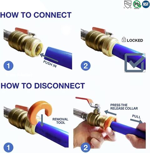 10 Pcs. XFITTING 3/4" Push Fit Cap in Kuwait