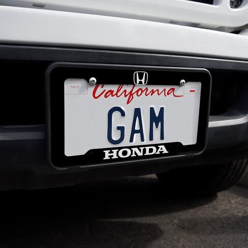 GRAPHICS & MORE Honda Logo License Plate Tag Frame in Kuwait