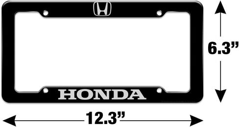 GRAPHICS & MORE Honda Logo License Plate Tag Frame in Kuwait