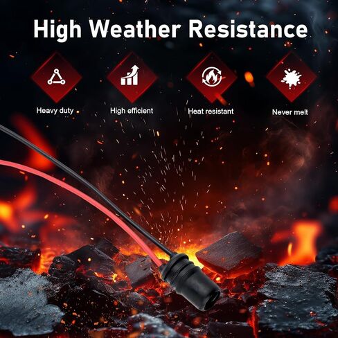 6PCS Car T10 Instrument Bulb Socket, 4.72" Copper T10 Extension Harness with Rubber Plug, 194 Bulb Female Pre-wired Connector, Universal for Most Vehicles (Multicolored) in Kuwait