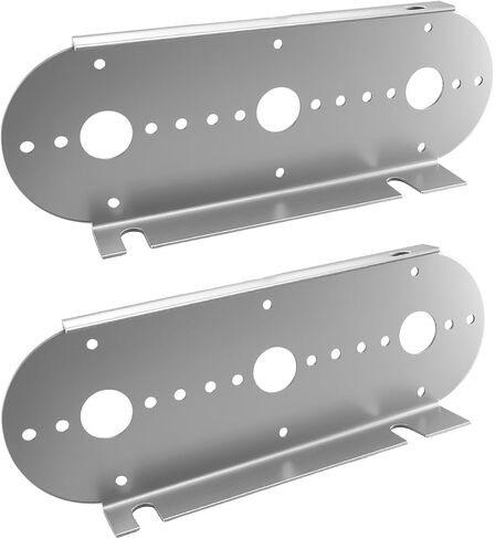 15" Stainless Steel Air Cleaner Front Light Brackets Kit Fit for Peterbilt 3, Watermelon Light Bracket Radius End in Saudi Arabia